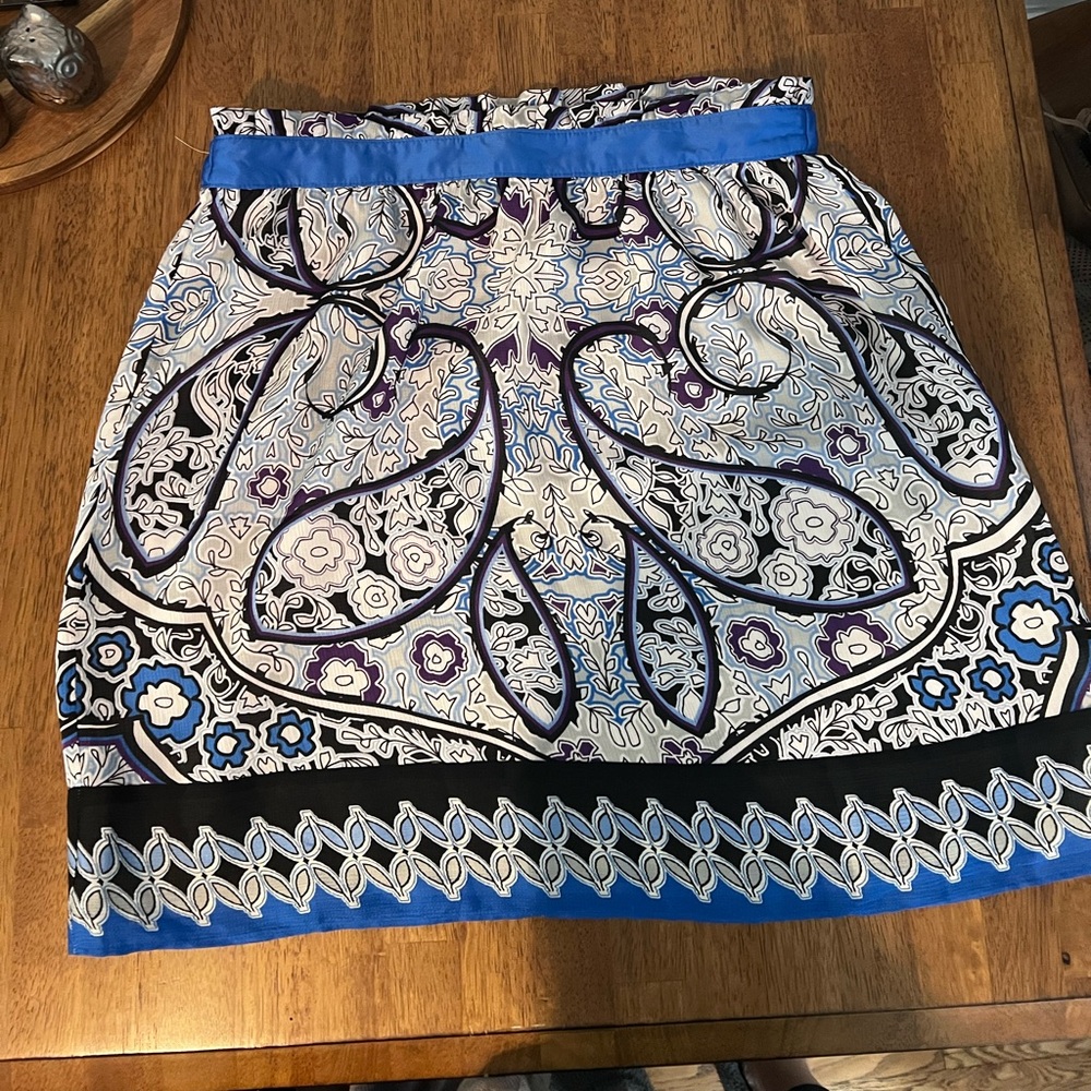 Floral paisley skirt!